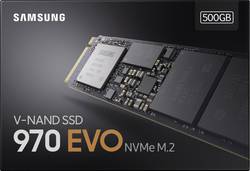 Ssd Interne Nvme Pcie M 2 Samsung 970 Evo 500 Gb M 2 Nvme Pcie 3 0 X4 Mz V7e500bw Conrad Fr