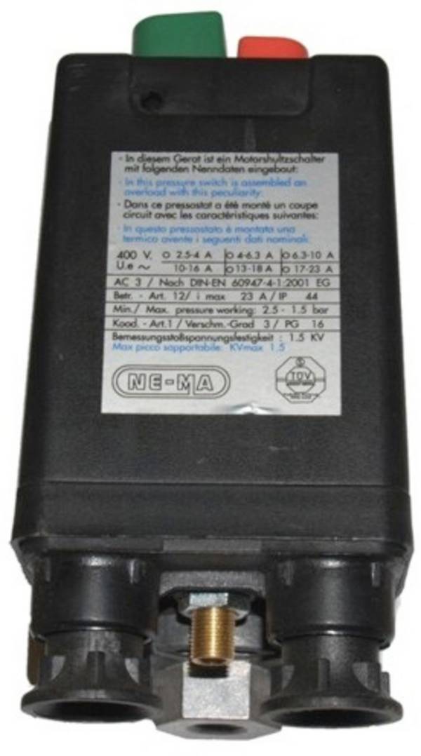 Aerotec 9063147 9063147 Interrupteur à pression pour air comprimé   1 pc(s)