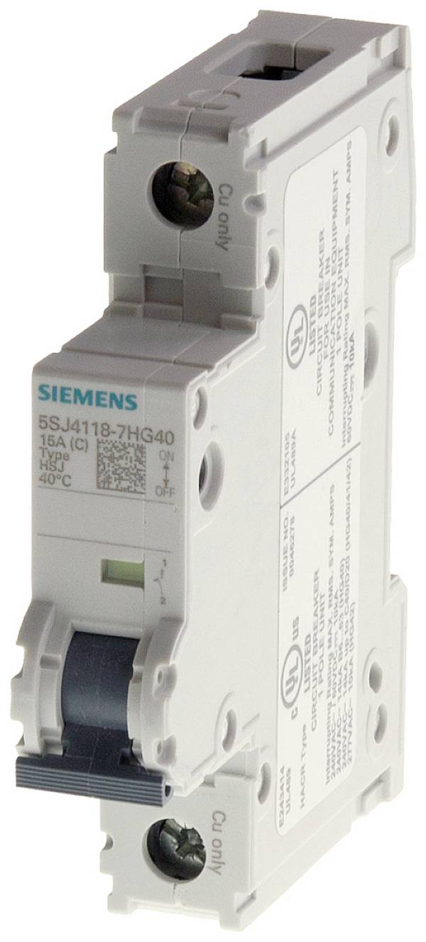 Siemens 5SJ41017HG40 5SJ4101-7HG40 Disjoncteur 1 A 230 V, 400 V