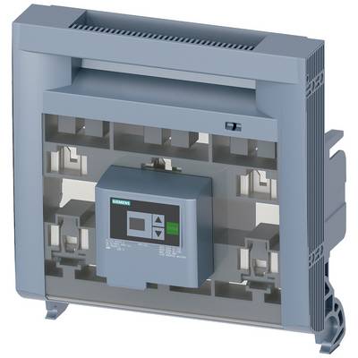 Un disjoncteur électronique gris-bleu avec plusieurs bornes et un affichage. Adapté aux applications industrielles.