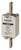 Fusible rectangulaire blanc Siemens, 690V, NH2 1-gG, 80A, monté sur rail de cuivre, avec marquage CE et Made in Germany.