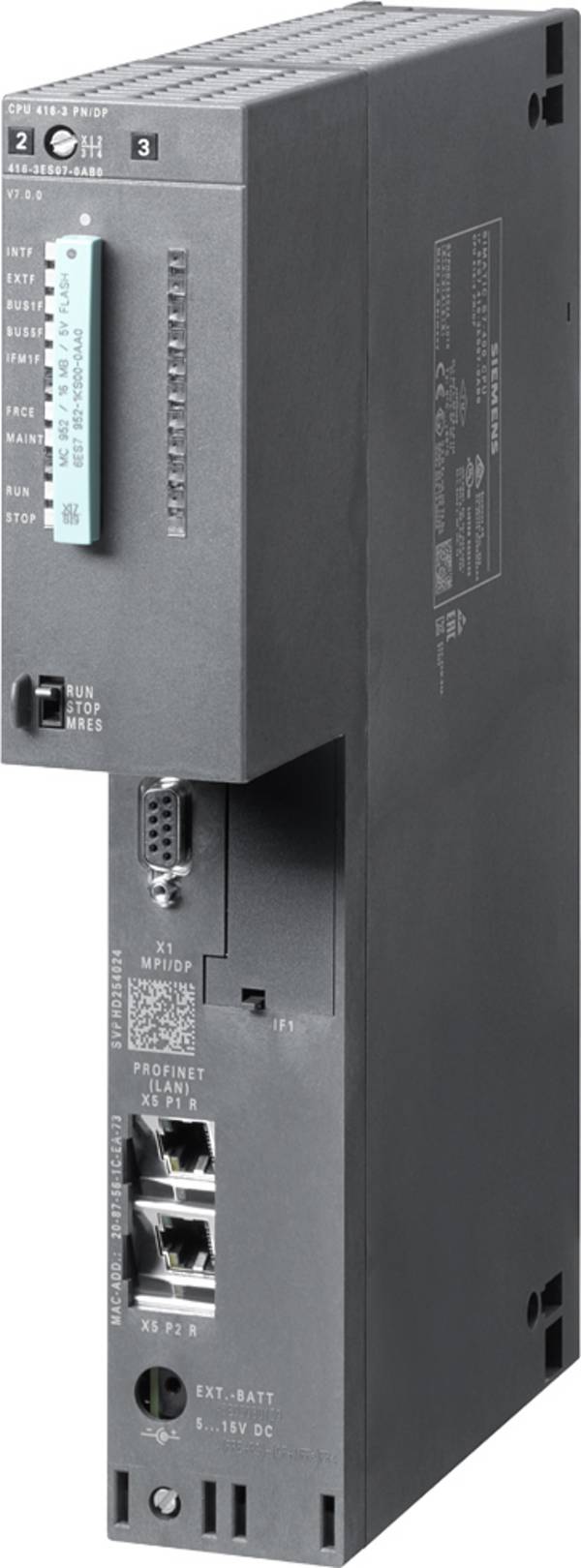 Siemens 6ES7416-3ES07-0AB0 6ES74163ES070AB0 API - Unité centrale