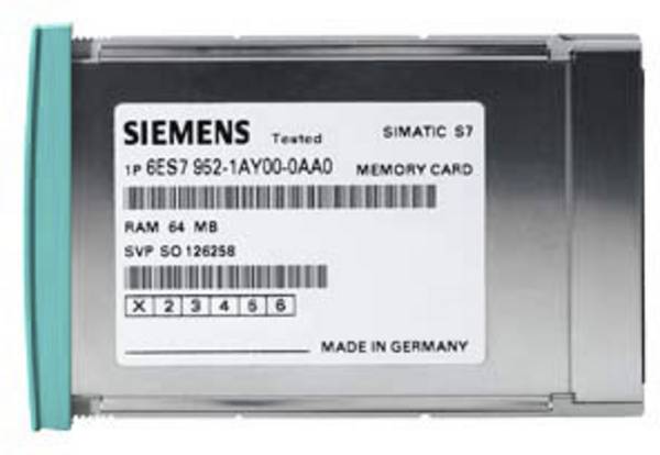 Siemens 6ES7952-0AF00-0AA0 6ES79520AF000AA0 API - Carte mémoire