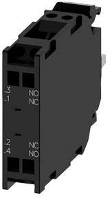 Module de contact avec protection anti-torsion Siemens 3SU1400-1AA10-3QA0 10 A 1 NF (R), 1 NO (T) 1 pc(s)