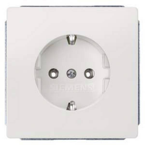Siemens Gamme d'interrupteurs  Insert Prise 2P+T DELTA style blanc 5UB18530KK 1 pc(s)