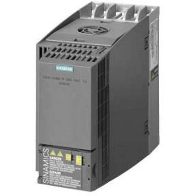 Un convertisseur électrique Siemens, modèle Sinamics, dans un boîtier noir. Utilisé pour le pilotage de moteurs.