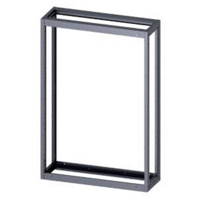 Cadre métallique pour un rack, monté verticalement. Adapté pour l'installation d'équipements techniques ou de matériel réseau.