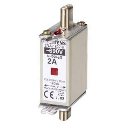 Un élément de sécurité portant l'inscription 'NH00-gG 2A', adapté pour 690V, fabriqué en Allemagne.