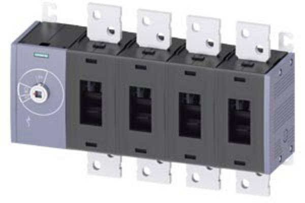 Interrupteur à coupure en charge;    4 pôles  1600 A 8 NO (T), 8 NF (R) 690 V/AC  Siemens 3KD54400RE100