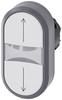 Bouton-poussoir à double touche Siemens 3SU1031-3AB66-0AN0 1 pc(s)