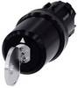 Commutateur à clé Siemens 3SU1000-5BM01-0AA0 2 x 45 ° 1 pc(s)