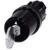 Commutateur à clé Siemens 3SU1000-5PL41-0AA0 2 x 45 ° 1 pc(s)