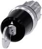 Commutateur à clé Siemens 3SU1050-5BN01-0AA0 2 x 45 ° 1 pc(s)