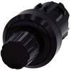 Bouton d'arrêt rond Siemens 3SU1000-0HC10-0AA0 bouton noir décrochage par rotation 1 pc(s)