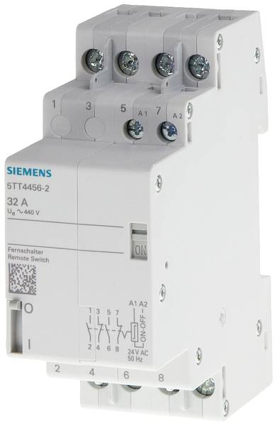 Télérupteur pour profilé Siemens 5TT4468-2 2 inverseurs (RT) 400 V 40 A
