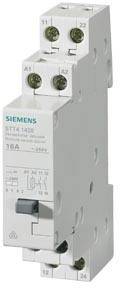 Un contacteur Siemens, tripolaire, modèle 3RT, adapté pour l'automatisation et la construction de tableaux électriques, avec marquage 16A, 230V.