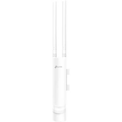 Répéteur de portée Wi-Fi de TP-Link en blanc, avec deux antennes verticales.