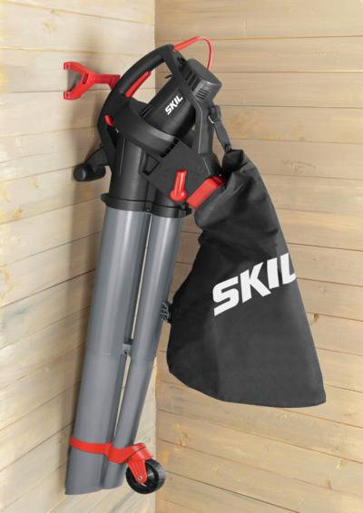 SKIL 0792 électrique F0150792AA Souffleur, Broyeur, Aspirateur sur roulettes, avec harnais 230 V-1