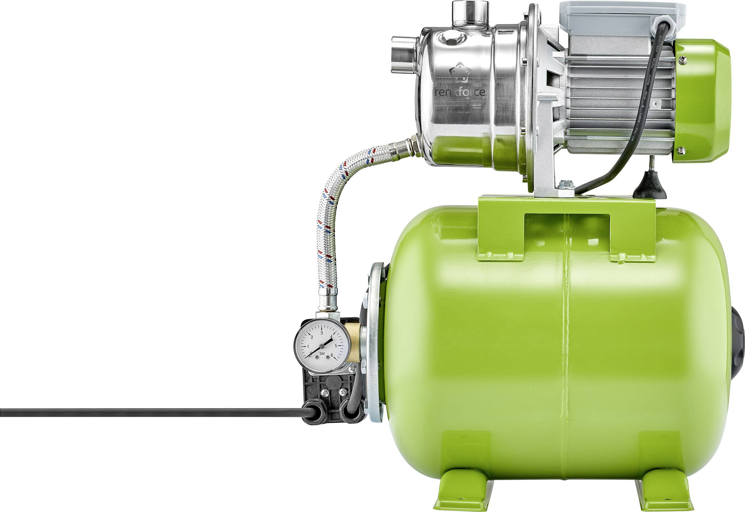 Surpresseur avec réservoir Renkforce 1712591 230 V/AC 3500 l/h-2