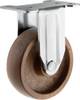 TOOLCRAFT TO-5137950 Roulette fixe en polyamide et fibres de verre 100 mm, avec système de blocage et plaque de fixation Capacité de charge (max.): 125 kg