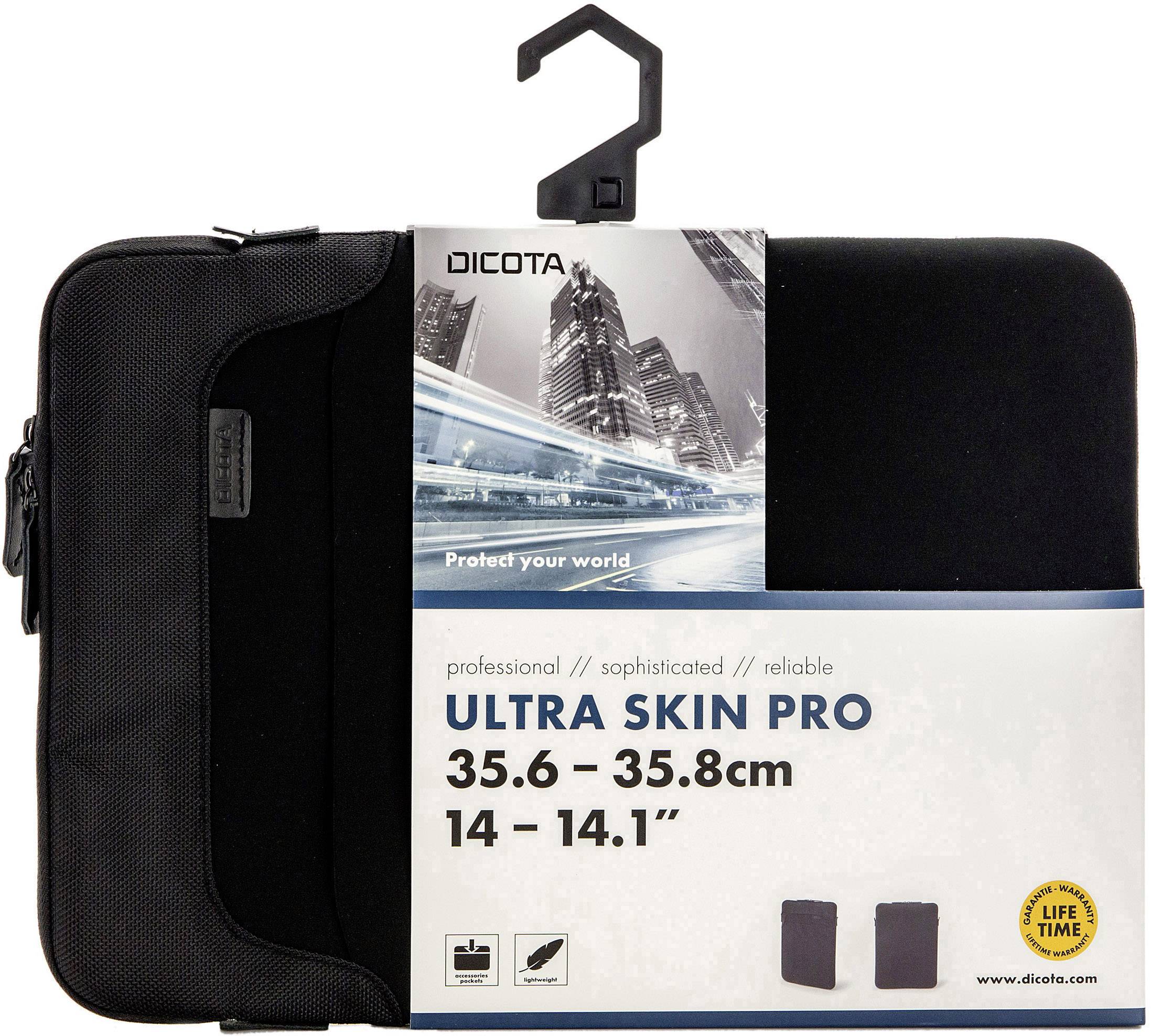 Dicota Housse pour ordinateur portable Ultra Skin PRO 14-14.1 Dimension maximale: 35,8 cm (14,1") noir-4