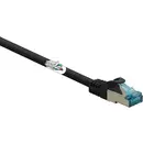 Renkforce RF-5047472 RJ45 Câble réseau, câble patch CAT 6a S/FTP 10.00 m noir ignifuge 1 pc(s)