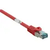 Renkforce RF-5043952 RJ45 Câble réseau, câble patch CAT 6a S/FTP 10.00 m rouge ignifuge 1 pc(s)