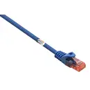 Renkforce RF-5043874 RJ45 Câble réseau, câble patch CAT 6 U/UTP 2.00 m bleu avec cliquet d'encastrement, sans halogène 1