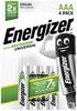 Pile rechargeable LR3 (AAA) NiMH Energizer Universal HR03 E301375700 500 mAh 1.2 V 4 pc(s)