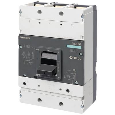 Disjoncteur Siemens 3VL5763-1DC36-0AA0 Plage de réglage (courant): 630 A (max) Tension de contact (max.): 690 V/AC (l x -0