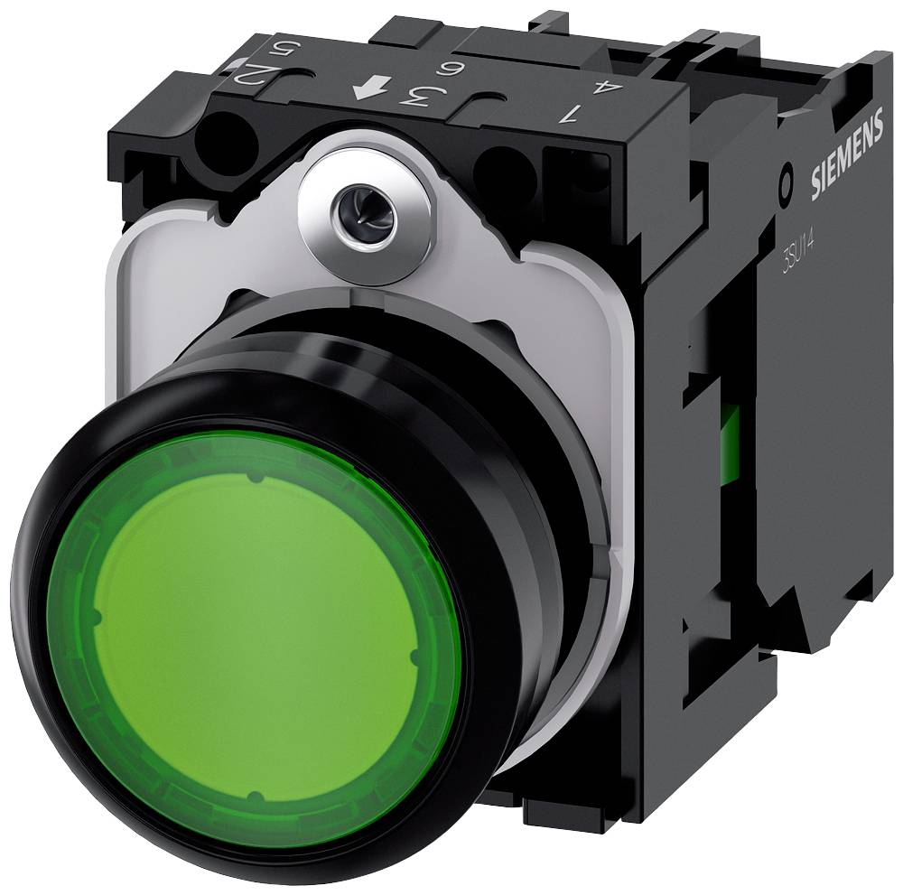 Siemens 3SU11060AB401BA0 3SU1106-0AB40-1BA0 Bouton-poussoir 1 pc(s)-0