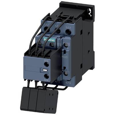 'Contacteur électrique avec plusieurs bornes de connexion, nom de marque sur le devant. Utilisé dans les circuits électriques.'