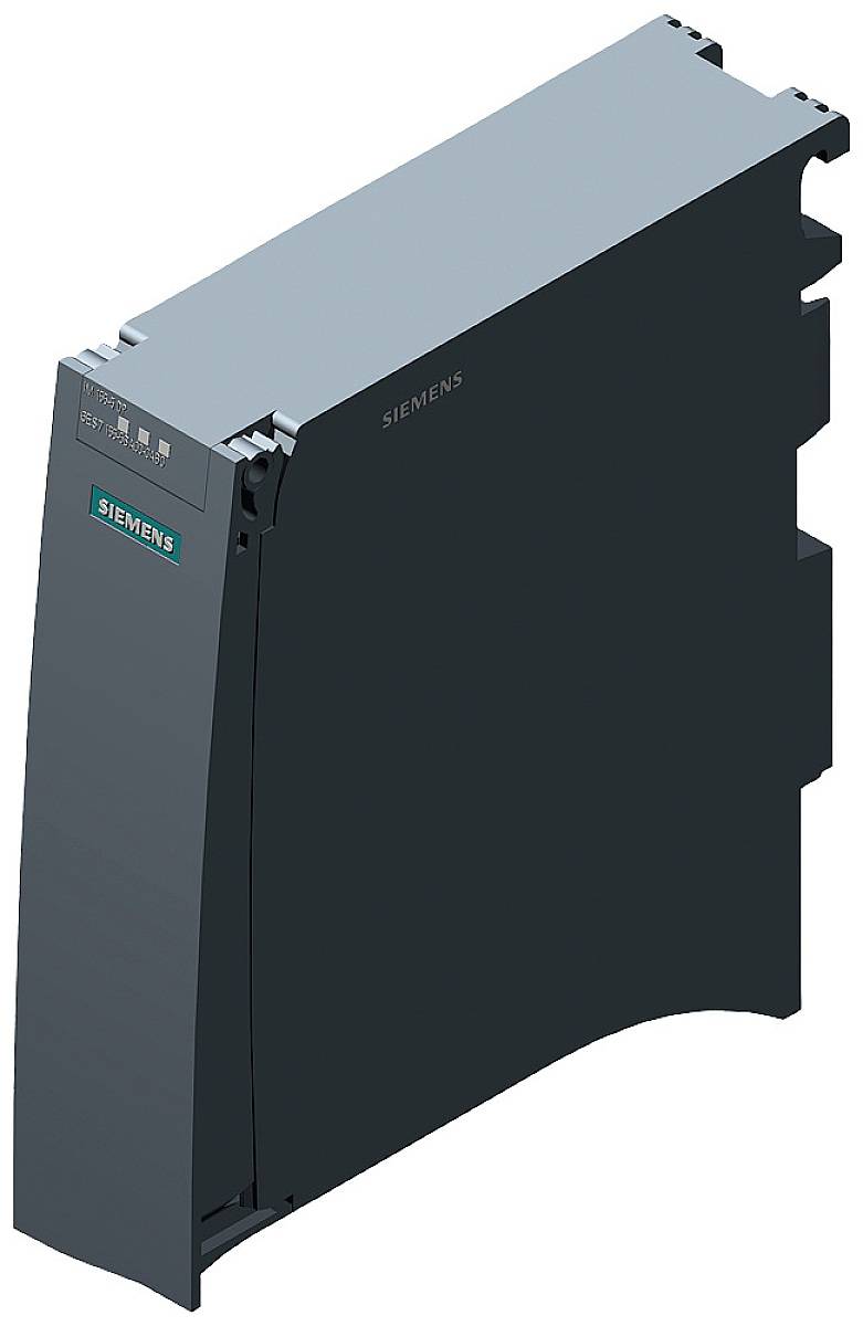 Un module d'E/S numérique de Siemens, de conception compacte, adapté à l'automatisation et au contrôle industriels.