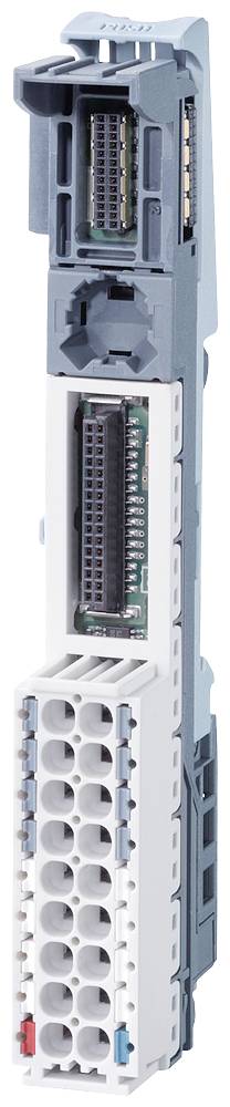 Un module électrique avec plusieurs connexions et emplacements, adapté aux applications industrielles de contrôle et de connexion.