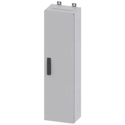 Armoire métallique grise avec poignée noire, adaptée au rangement sécurisé d'appareils électroniques ou d'outils.