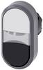 Bouton-poussoir à double touche Siemens 3SU1031-3AB61-0AA0 1 pc(s)