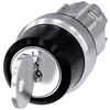 Commutateur à clé Siemens 3SU1050-4BL21-0AA0 2 x 45 ° 1 pc(s)