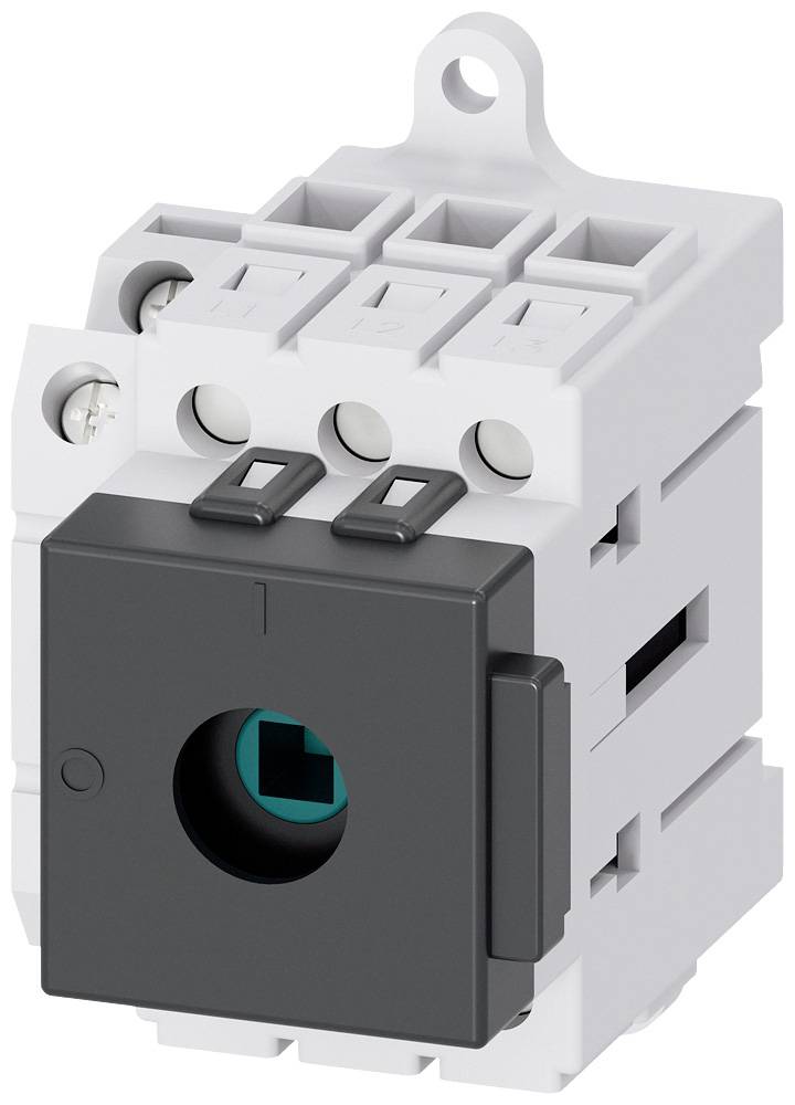 Interrupteur à coupure en charge; 3 pôles 16 mm² 32 A 1 NO (T), 1 NF (R) 690 V/AC Type de conducteur = L Siemens 3LD32101TK05