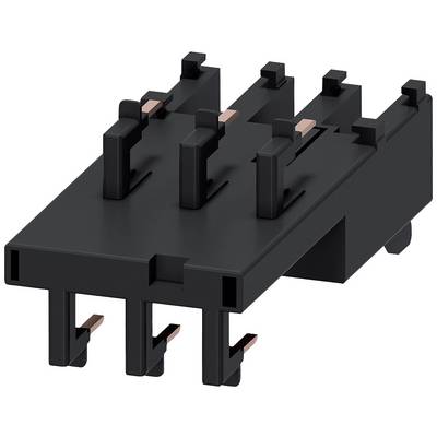 Un boîtier de connecteur noir avec plusieurs contacts métalliques. Il est destiné aux connexions électroniques.