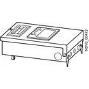 Siemens BVP:203163 Boîte de sortie de Siemens 125A 1x 3 broches ID2000 BD2-AK3X Coffret de dérivation gris clair 3 pôles