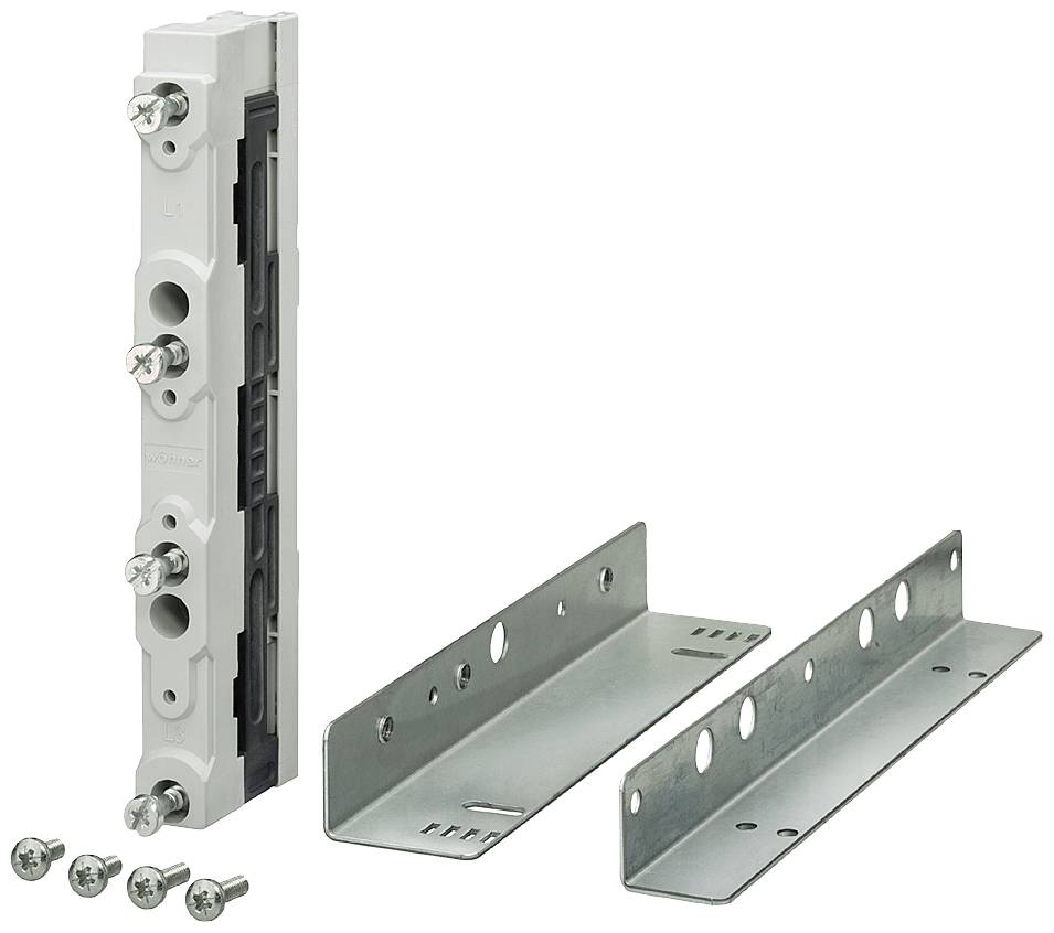 Siemens 8GK97110KK01 Alpha 630 DIN support pour rail collecteur, 3 broches, entraxe central SS 60 mm Supports de jeux de
