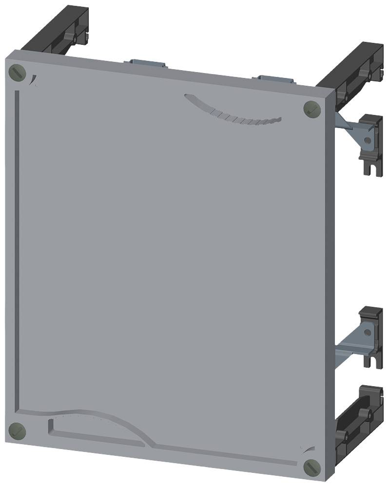 Siemens 8GK97110KK03 Alpha 400/630 Support de rail de collecte DIN, espacement central 3 pôles 60 mm Supports de jeux de