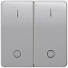 Siemens Gamme d'interrupteurs Bouton à bascule Delta argent 5TG7988 1 pc(s)