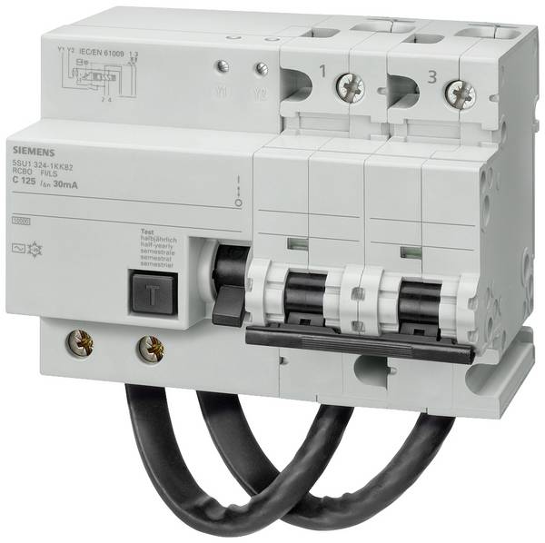 Siemens 5SU16247KK82 Interrupteur     125 A 0.3 A 230 V
