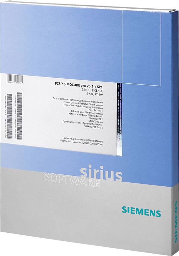 Siemens 3ZS1632-1XX02-0YA0 3ZS16321XX020YA0 API - Logiciel