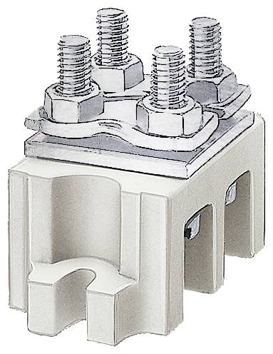 Siemens 8JH404 Borne isolée à 1 broche, entrée/sortie de 143 A par 1 x 4-35mm2 pôles 1 pôle 1 pc(s)