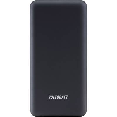 Batterie externe portable noire Voltcraft.