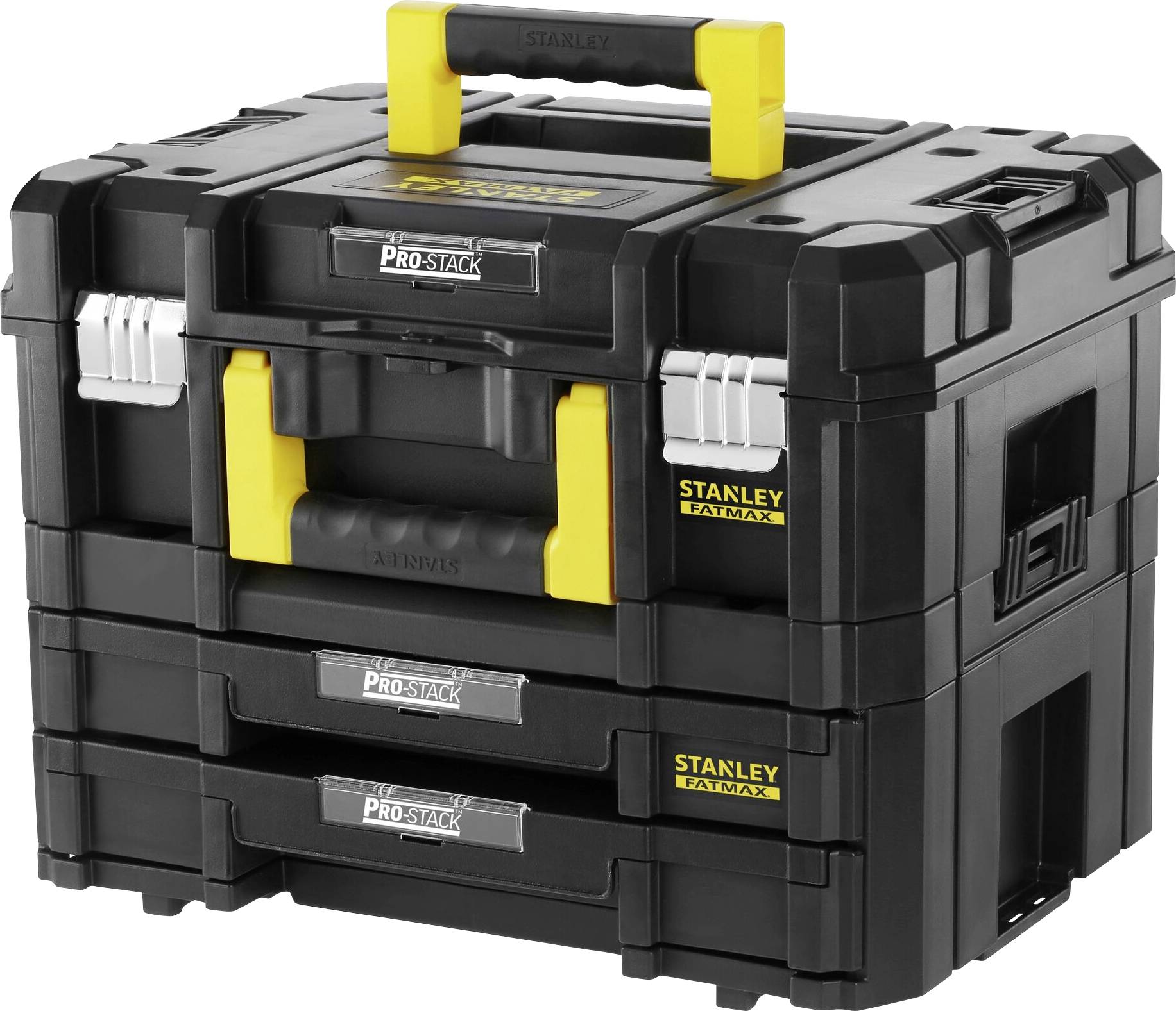STANLEY Mobile Werkstatt FATMAX TSTAK außen 440x332x326mm FMST1-71981 Mallette à outils non équipée (L x l x H) 44 x 33 