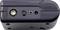 Arrière d'un appareil électronique avec trois ports de connexion : port coaxial, port S-Vidéo et port audio.