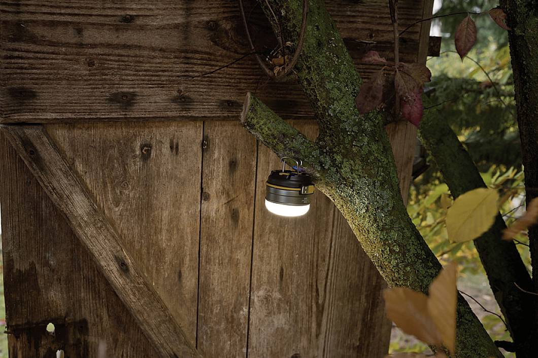 Brennenstuhl 1171540 Oli 0300 A LED Lampe de camping 350 lm à batterie 0.250 argent, noir, jaune-11
